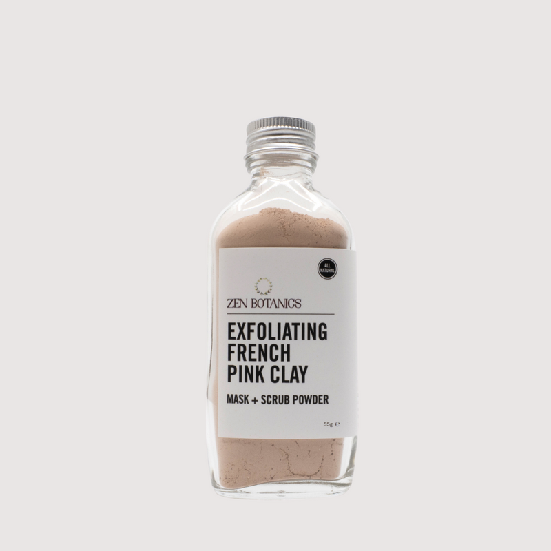 Clay Mask - Exfoliating Pink Clay | The Green Beauty Co | Organic & Natural Skincare, Makeup and Perfume