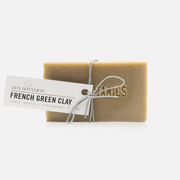 Facial Cleanse Bar - FRENCH GREEN CLAY | The Green Beauty Co | Organic & Natural Skincare, Makeup and Perfume