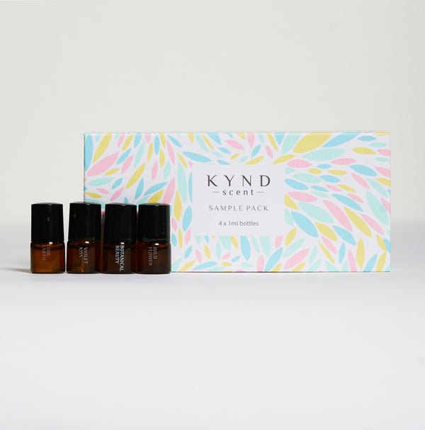 Kynd Scent Smalls Oil Perfume (Sample Pack) | The Green Beauty Co | Organic & Natural Skincare, Makeup and Perfume