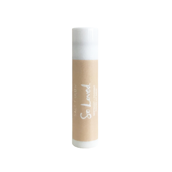 SO LOVED Tinted Lip Balm | The Green Beauty Co | Organic & Natural Skincare, Makeup and Perfume